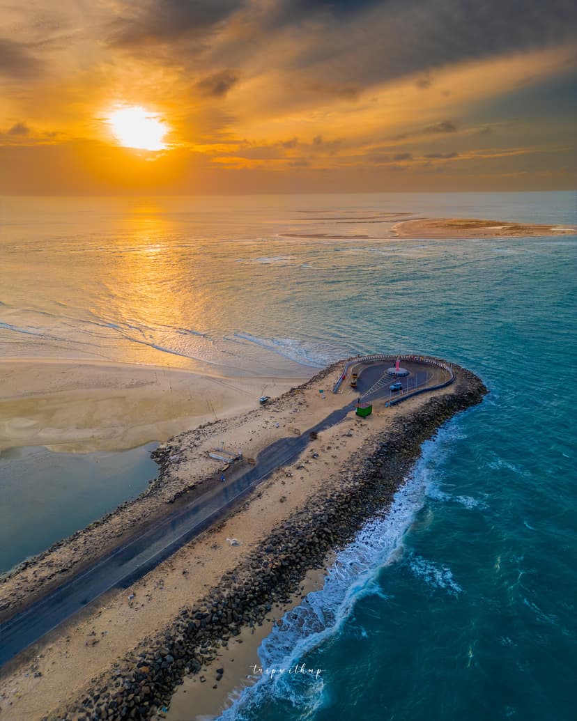 Driving to the edge of the World