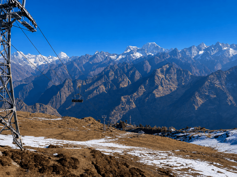 Auli Mountain Panorama