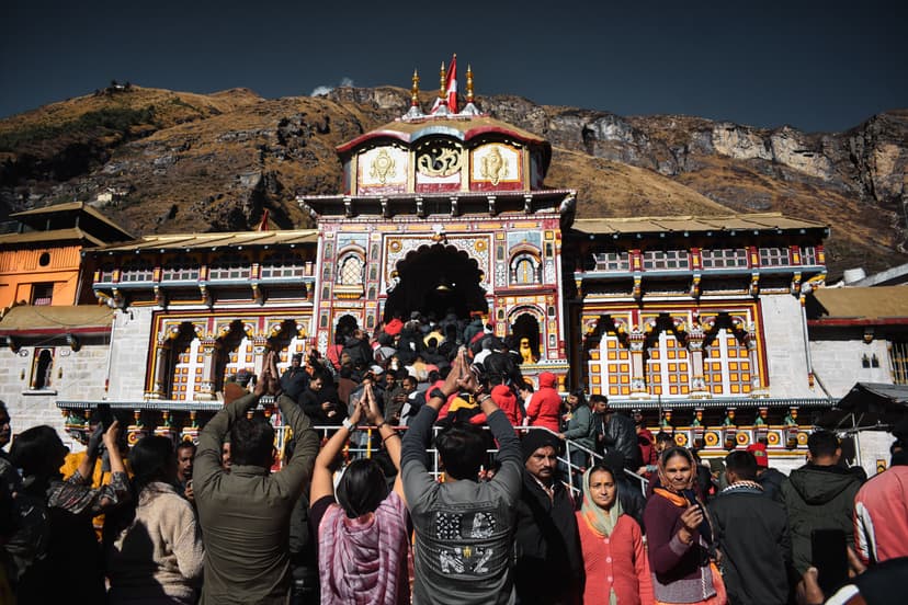 Sacred Badrinath Temple