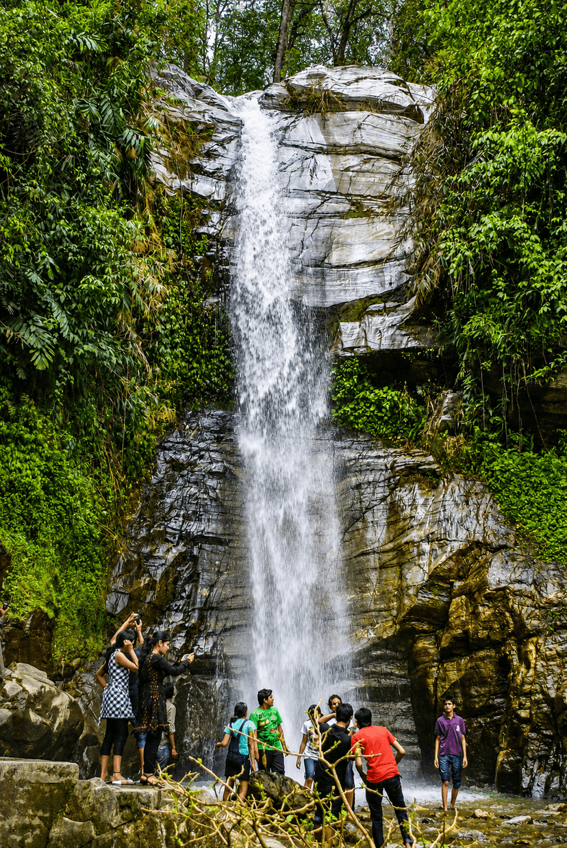 Banjhakri Falls