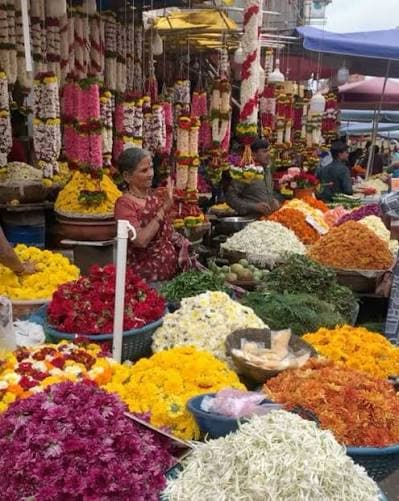Madurai Flower Market Exploration