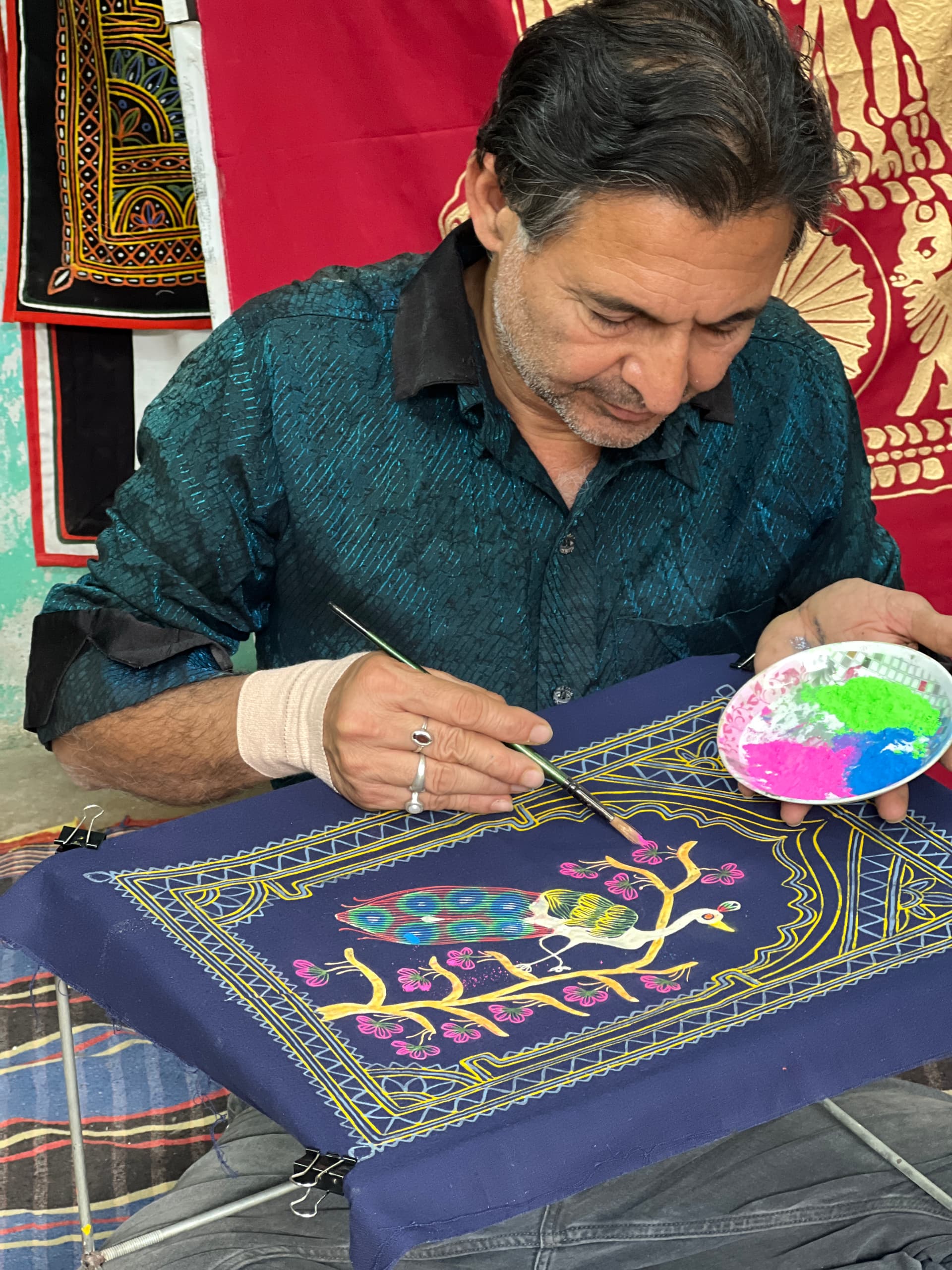 Rogan art technique