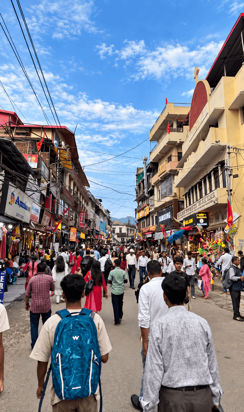 Solan Mall Road