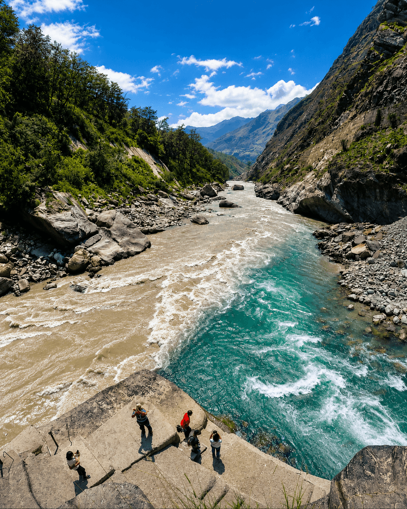Vishnuprayag Confluence
