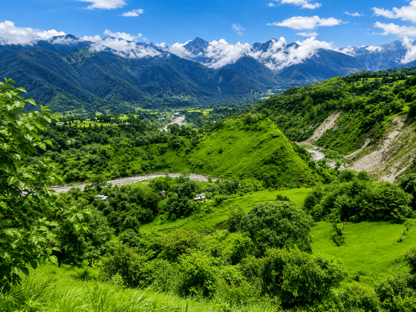 Scenic Yamuna Valley