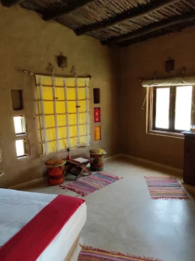 Mud cottage with plunge pool