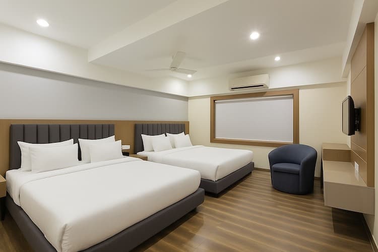 Deluxe Quad Room