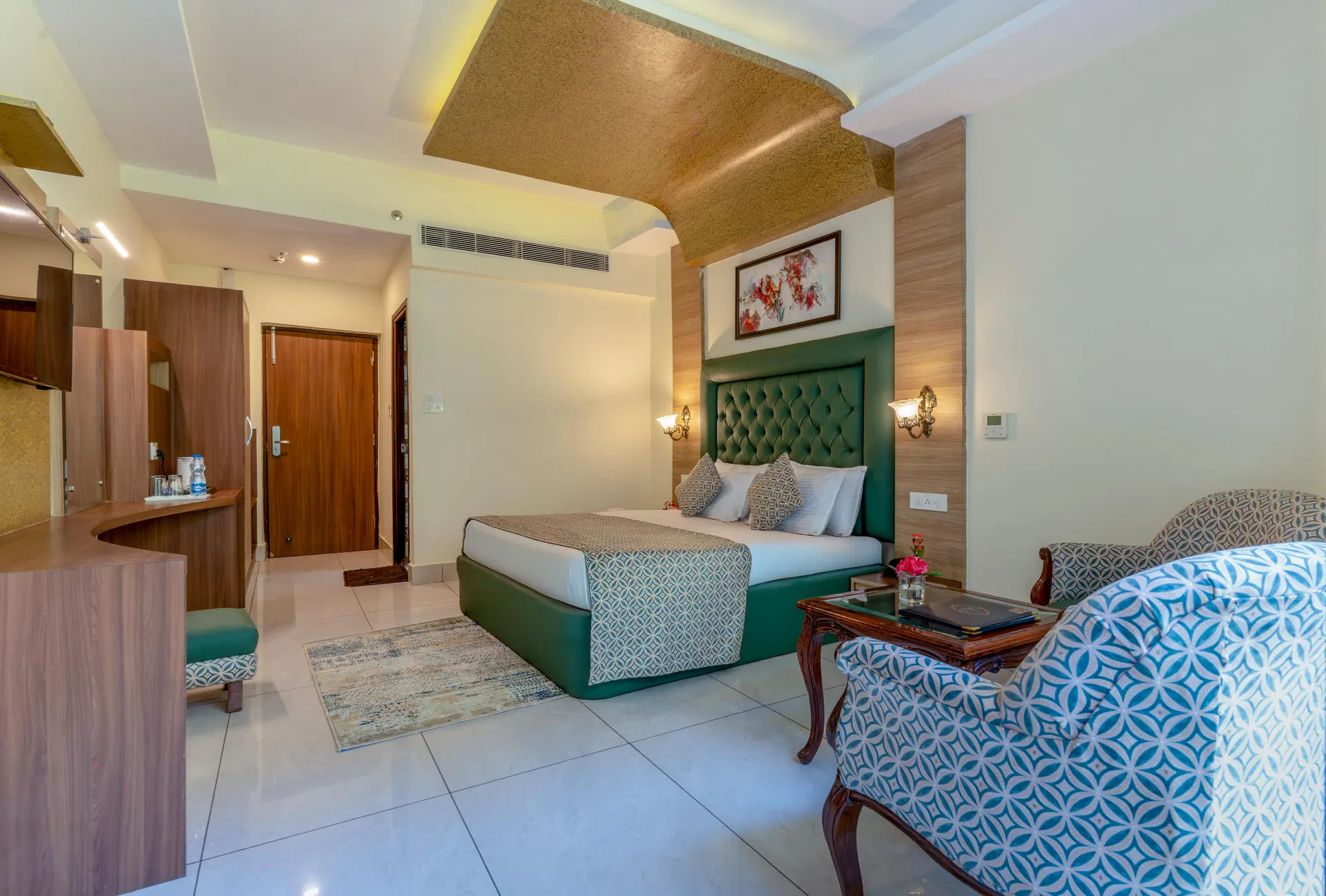 Luxury Room Partial View With Balcony