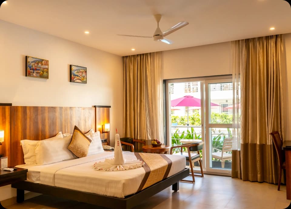 Deluxe room with BALCONY