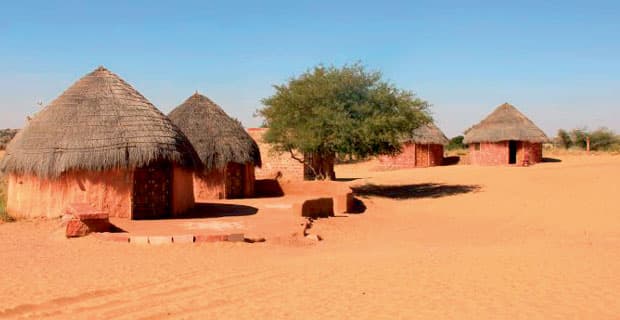 Huts room