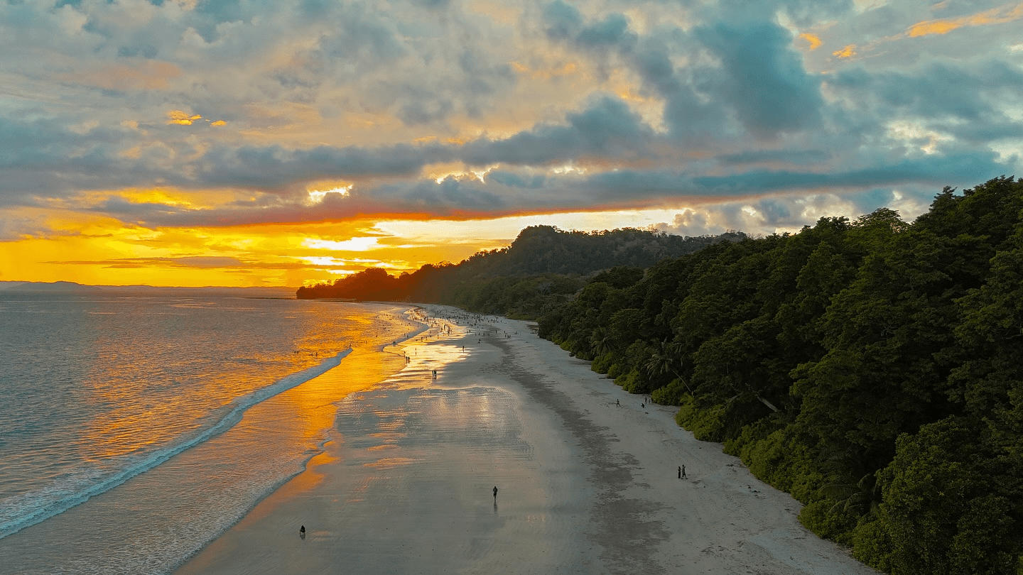 Radhanagar Beach Sunset