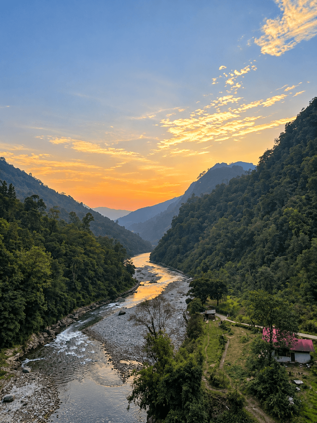 Dzukou River