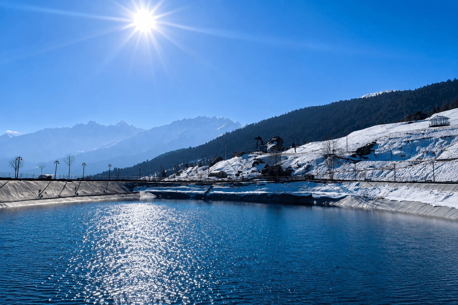 auli artificial lake