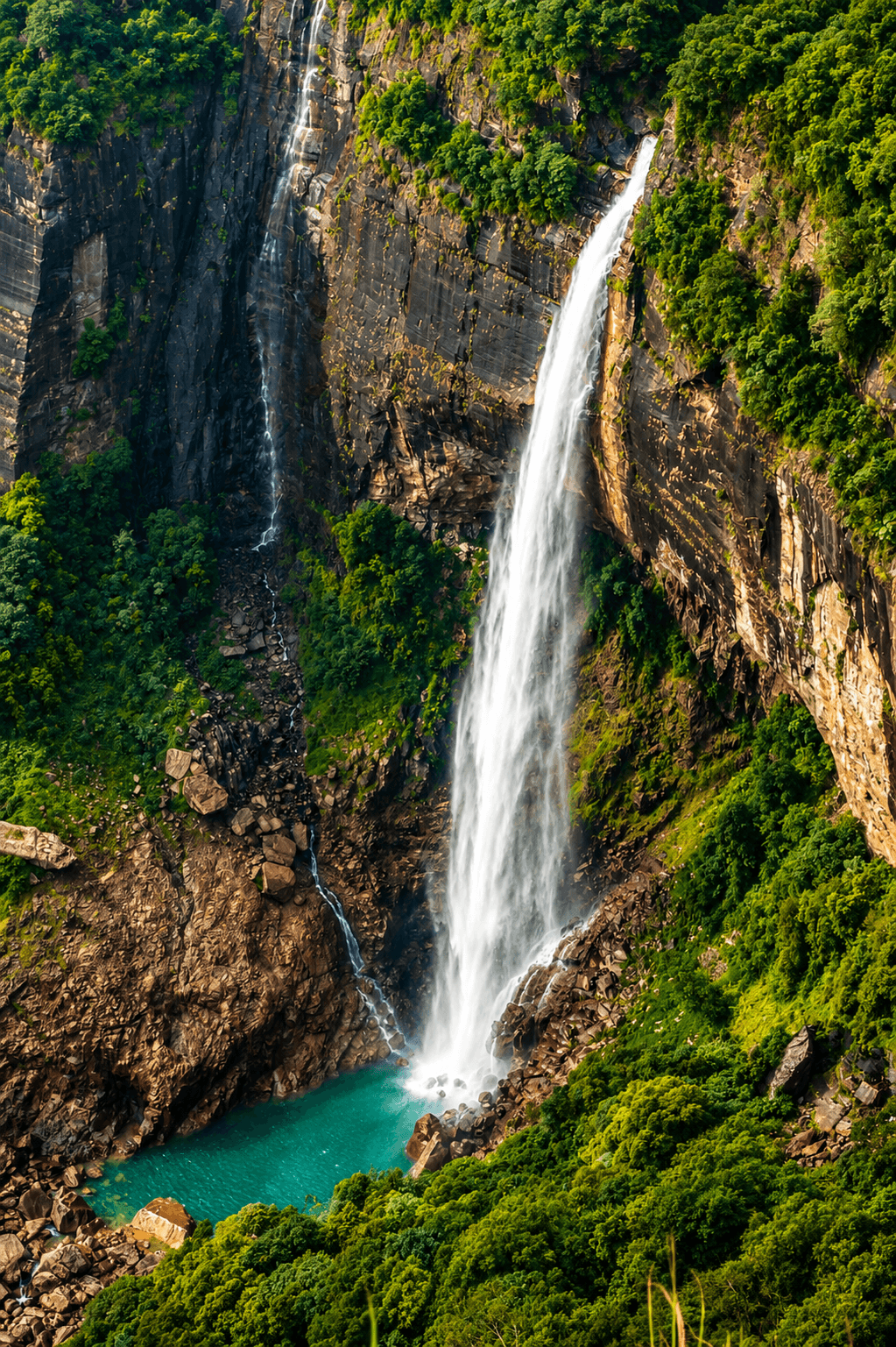 Nohkalikai Falls