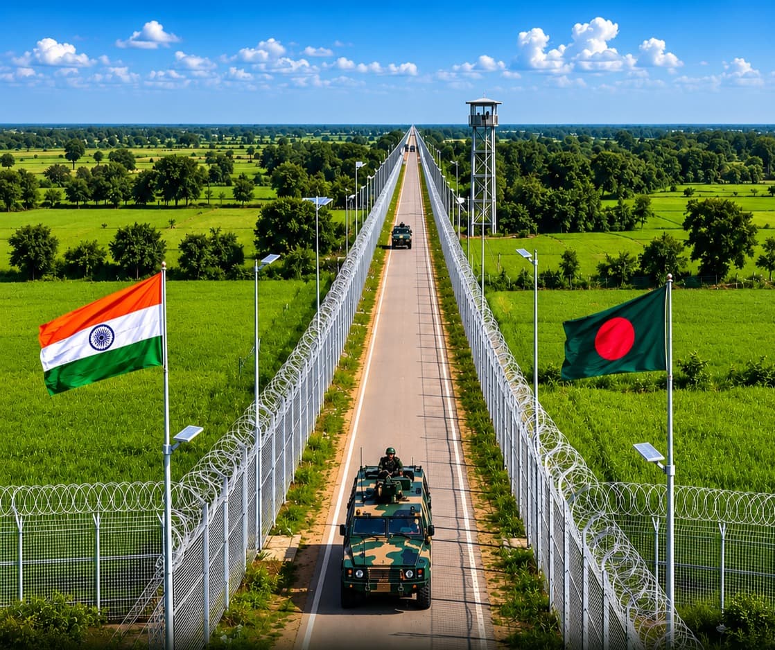 India–Bangladesh Border Sightseeing