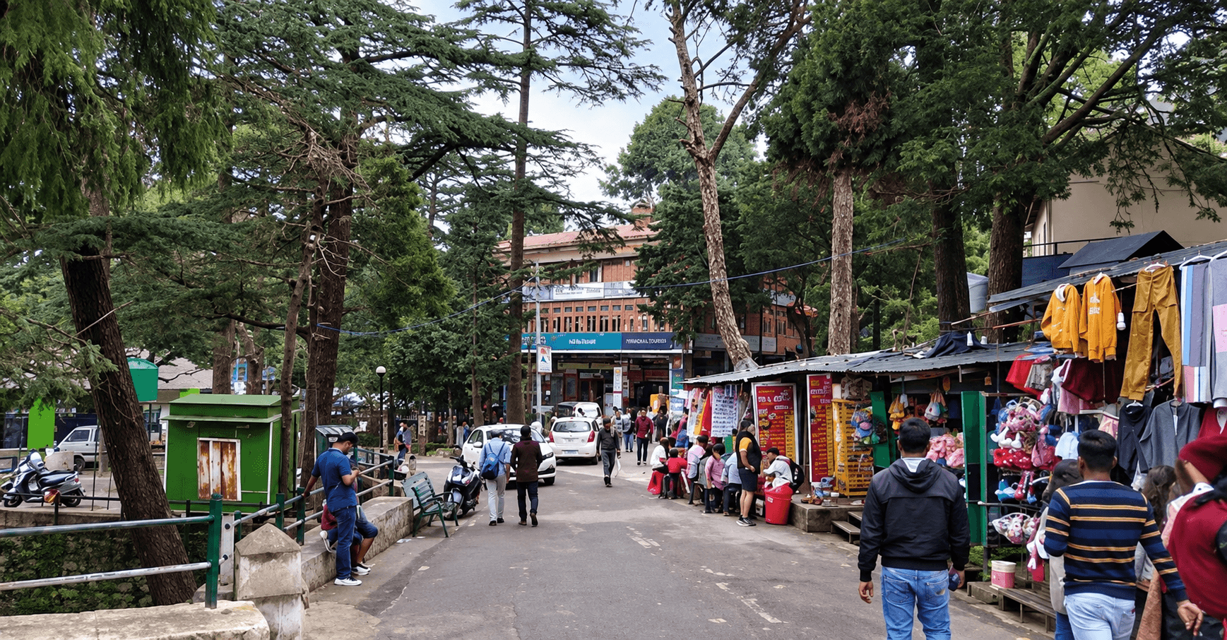 Kasauli Mall Road