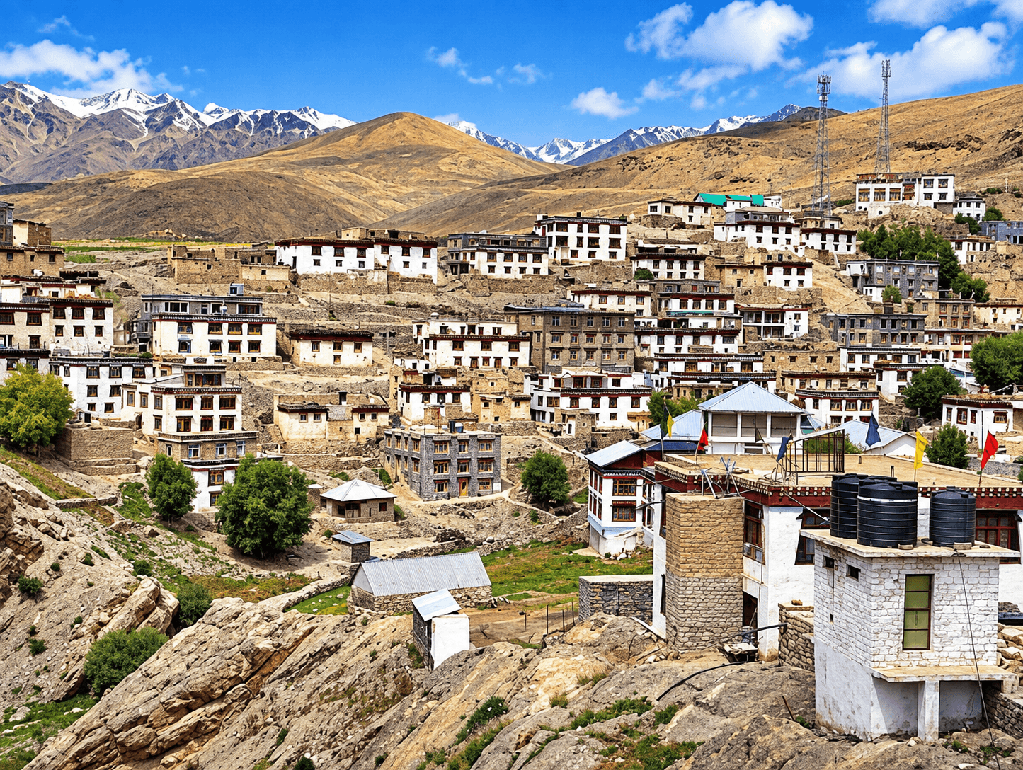 Kibber Village