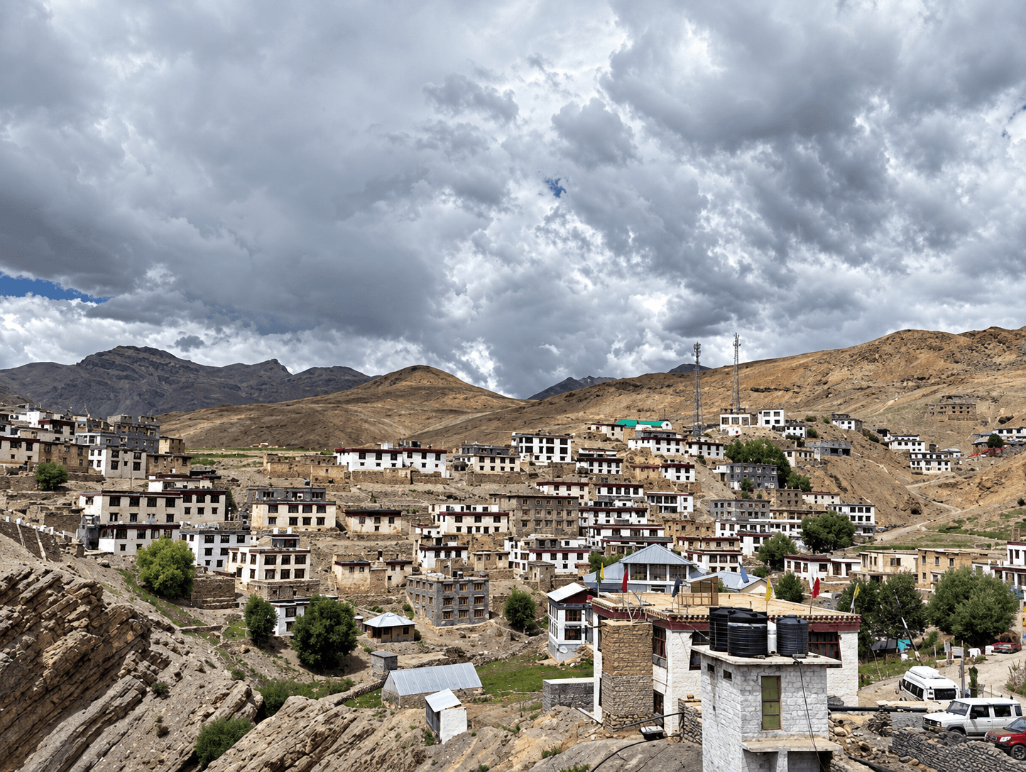 Kibber Village
