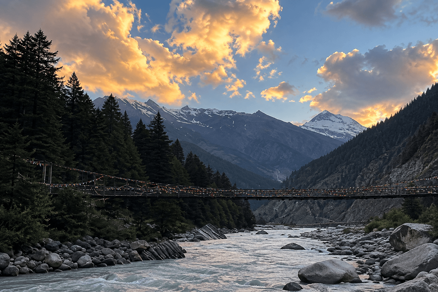 Manali to Kasol Scenic Drive