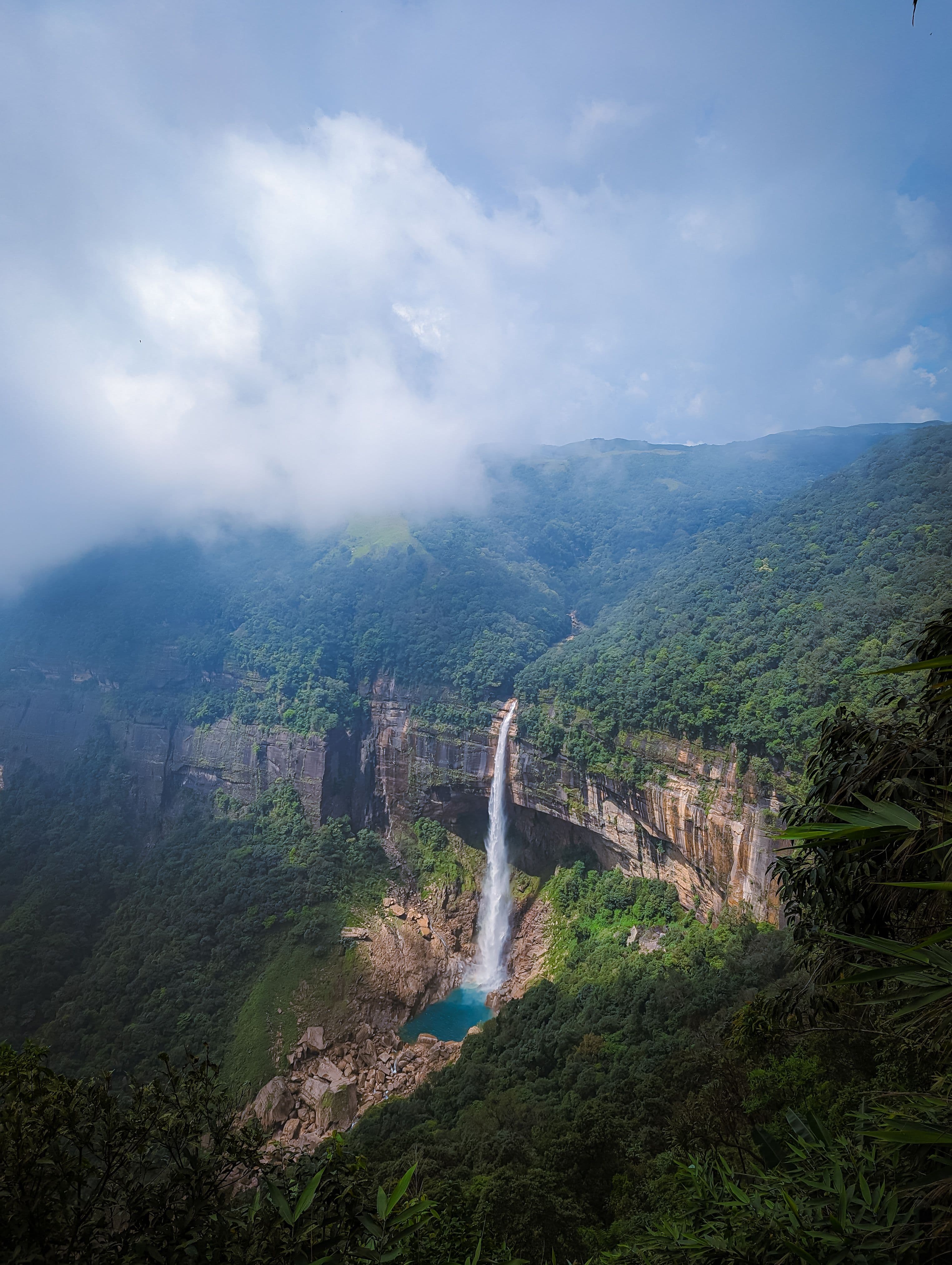 Nohkalikai waterfalls