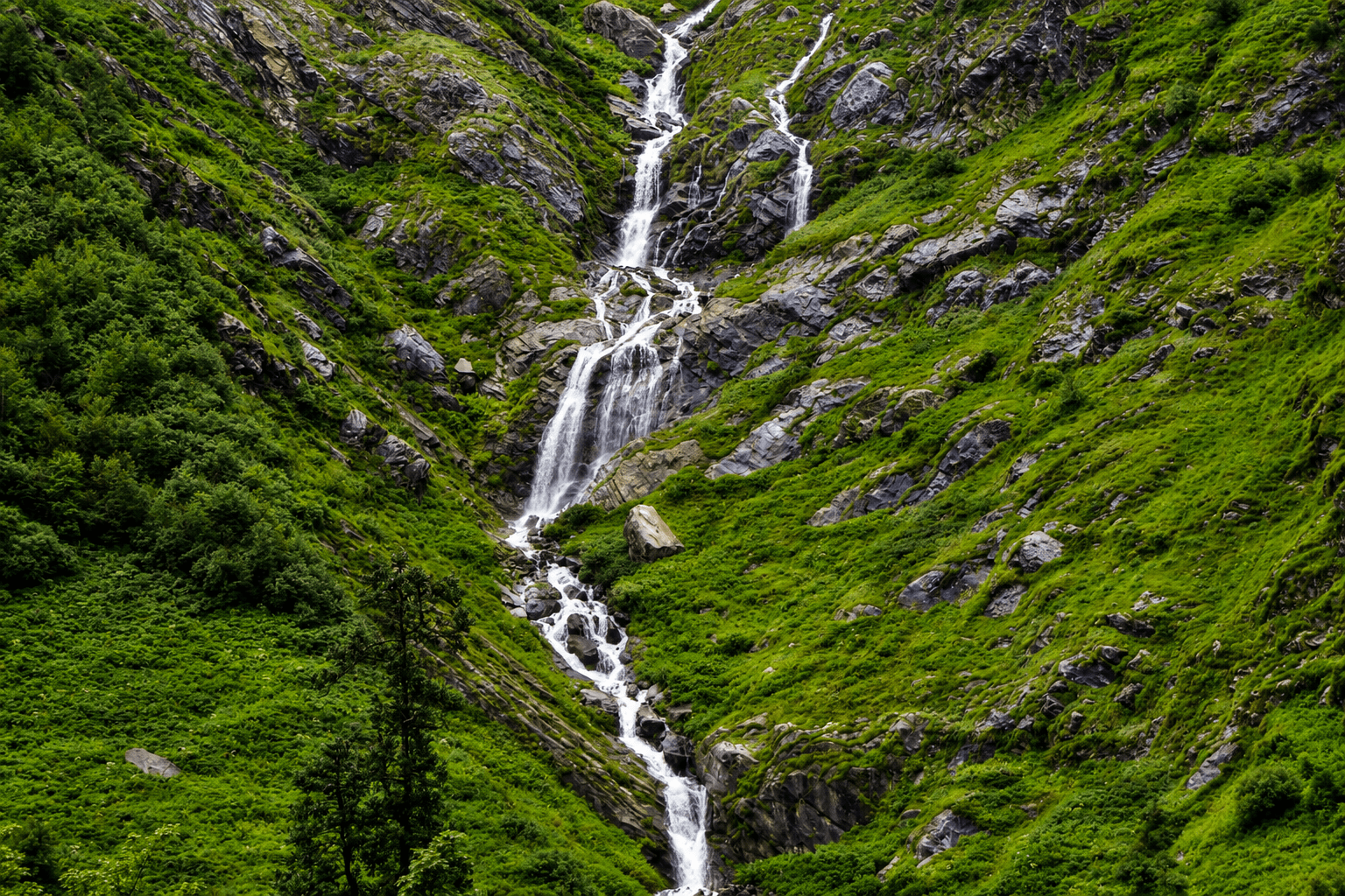 Valley of Flowers Waterfalls