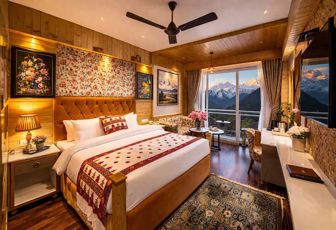 Elite Honeymoon Room with balcony