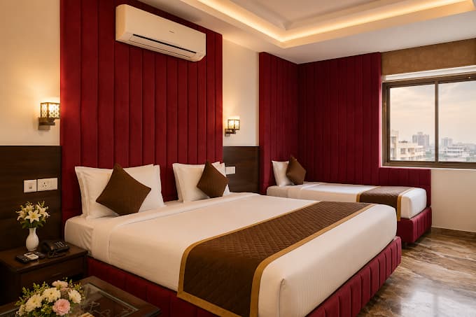 3 beded room