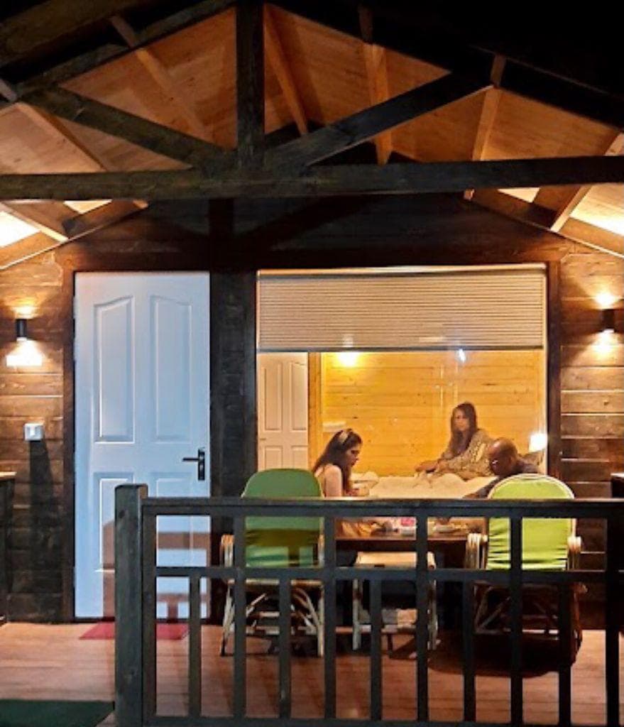 Wooden cottage